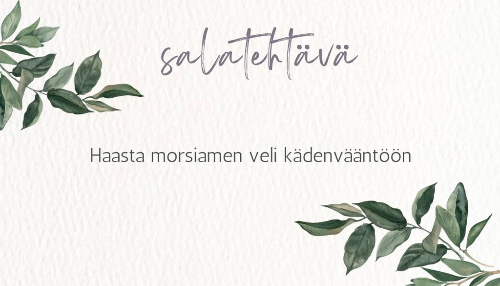 Hääpaketti (PDF)