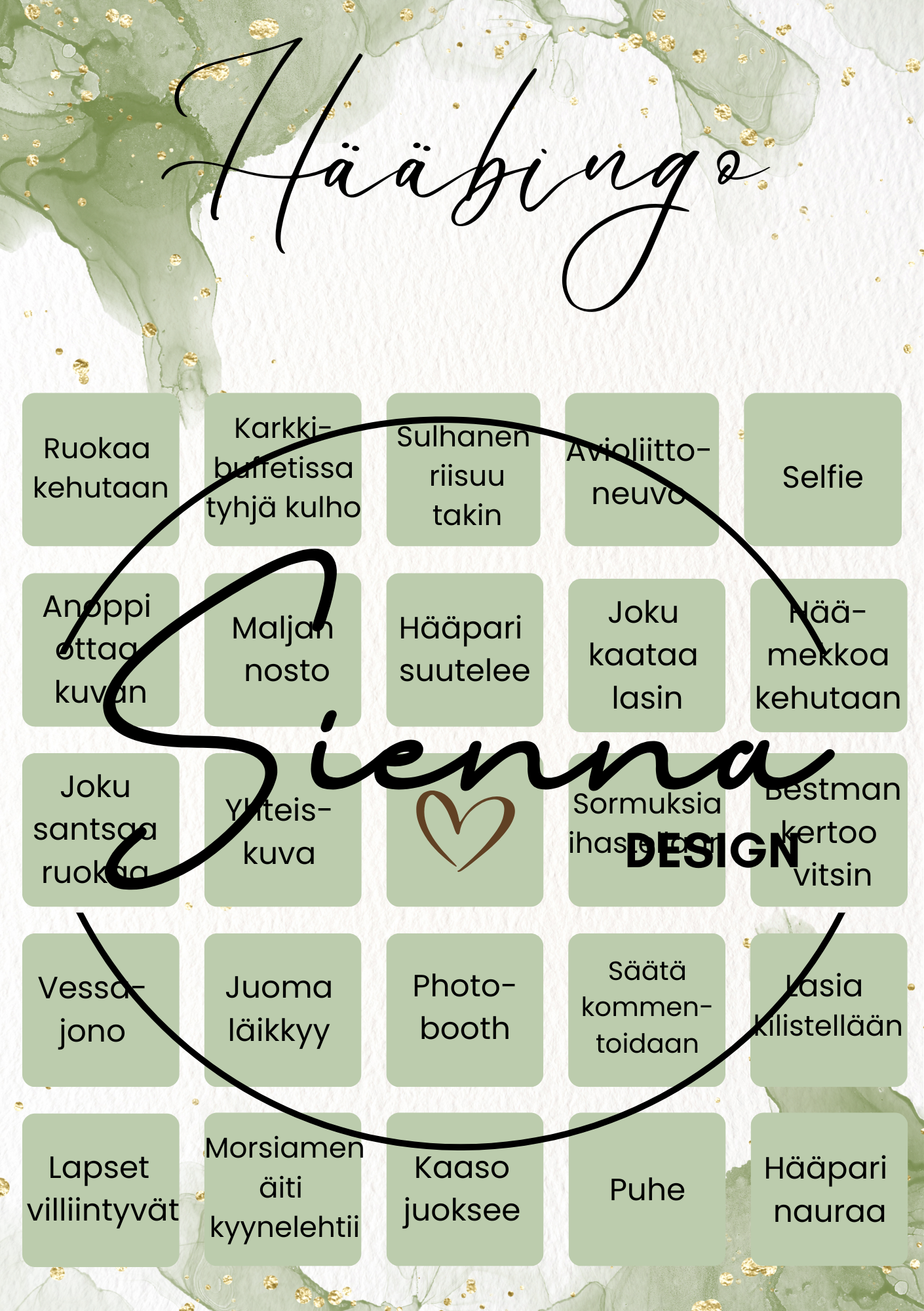 Hääbingo (PDF)
