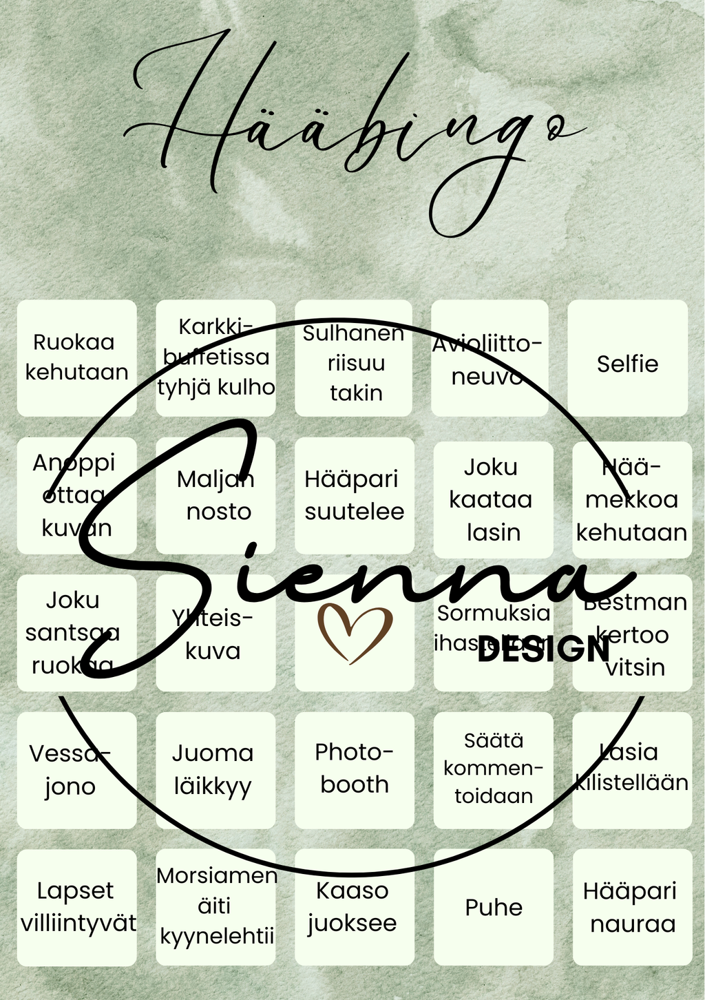 Hääpaketti (PDF)