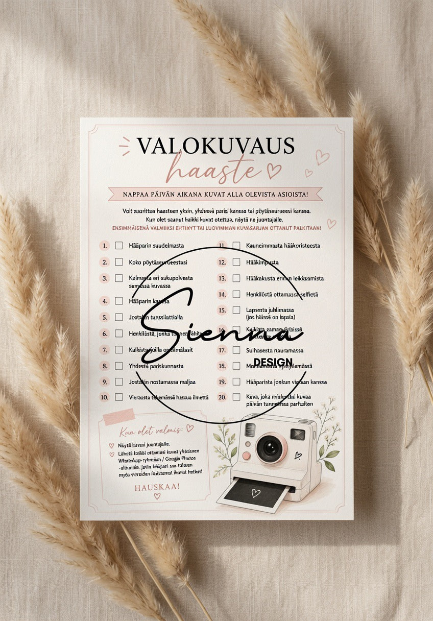 Valokuvaushaaste (PDF)